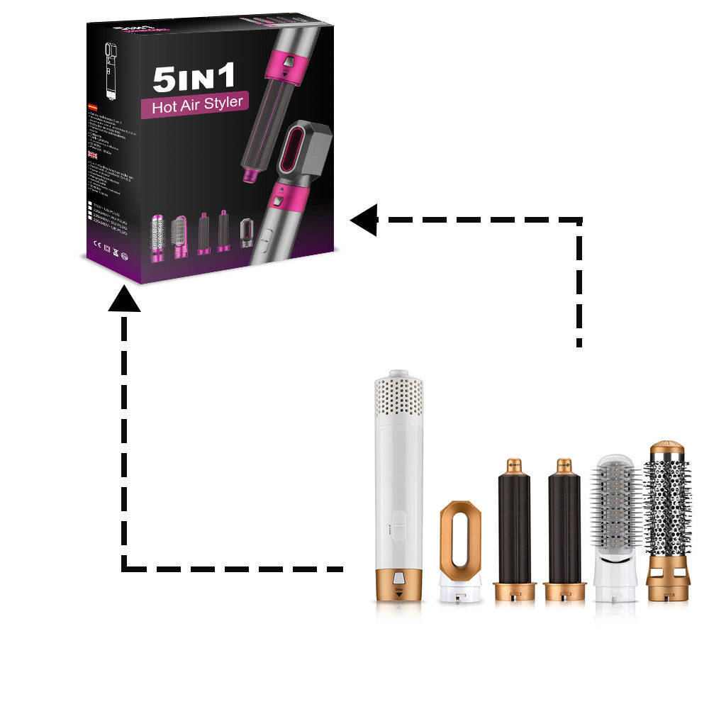 Air Styler 5 en 1, têtes détachables