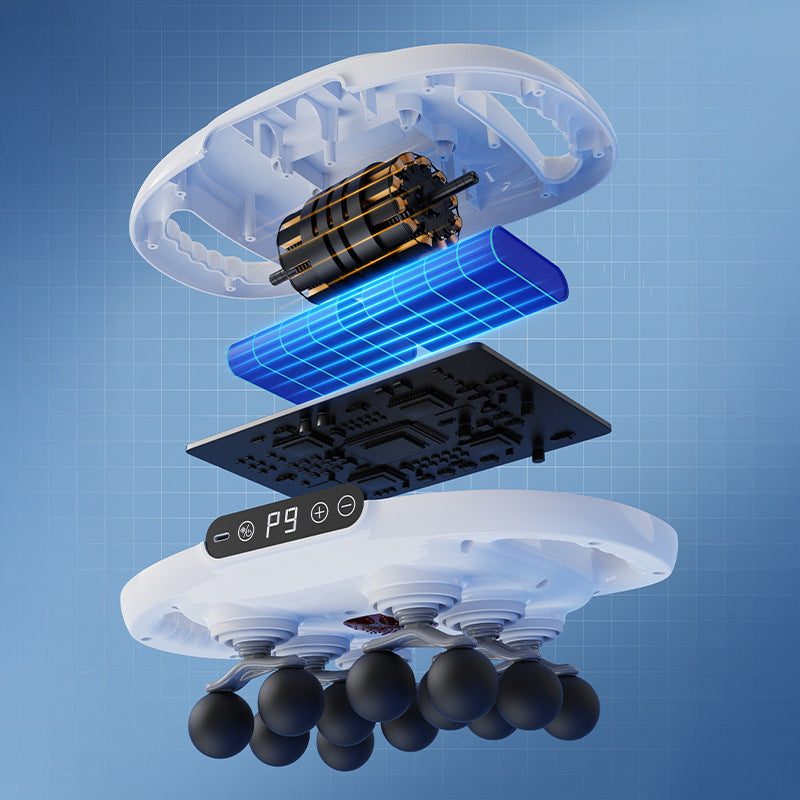 Appareil de massage - 12 ou 6 têtes